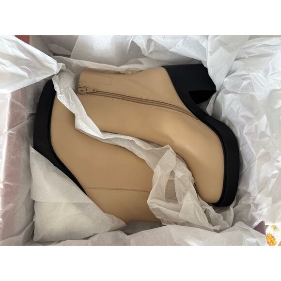 Lisa Vicky VALID-V Chunky Heel Ankle Boots | Size 7 NWT - Picture 5 of 8